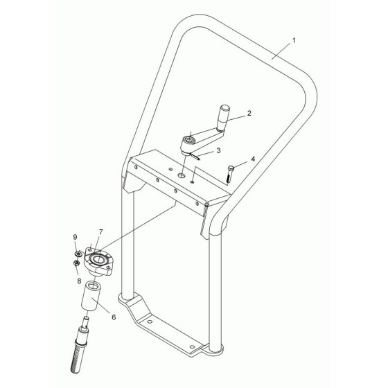 Handle Assembly for DFS90
