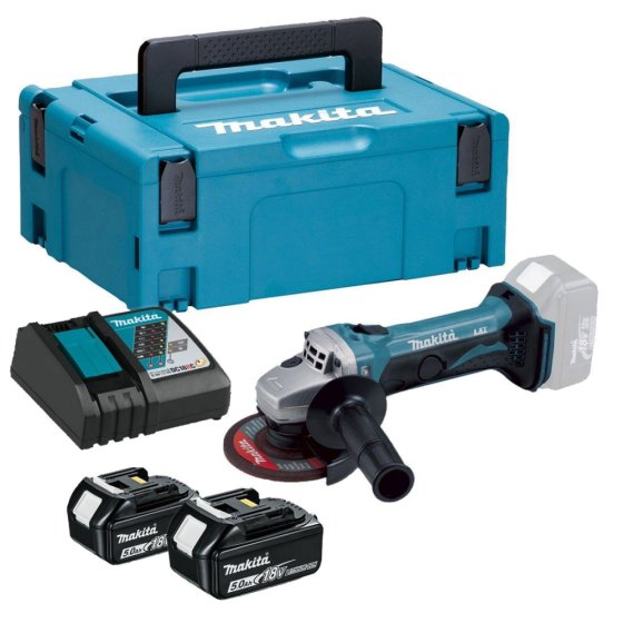 Makita 18v 115mm LXT Li-ion Angle Grinder - OEM No. DGA452RTJ