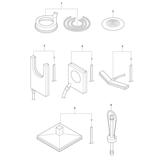 Husqvarna DM 220 Accessories