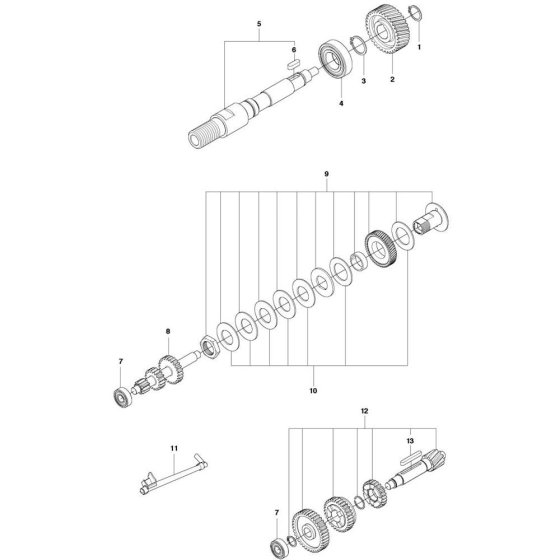 Gearbox Assembly for DM 280