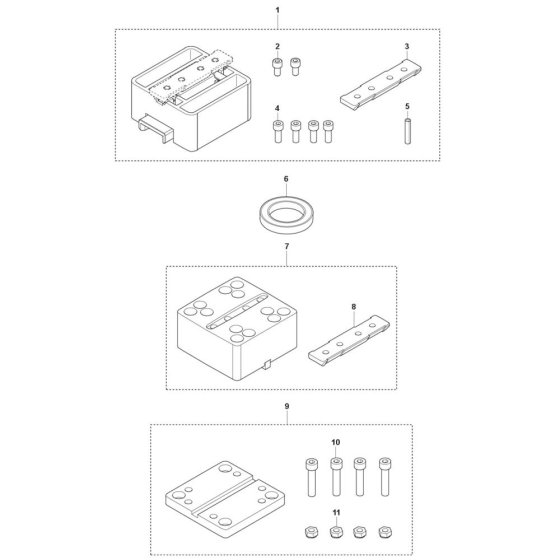 Husqvarna DM 406 H Accessories