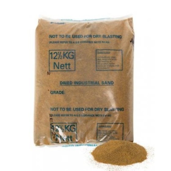 Fire Bucket Sand 12.5kg Bag for flammable liquid spills