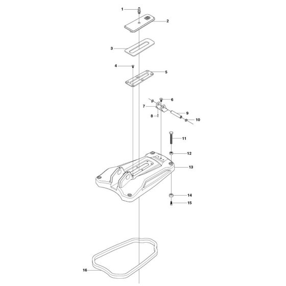 Base Plate for Husqvarna DMS 240