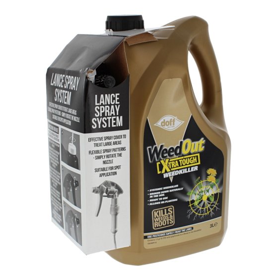 WeedOut Xtra Tough Weed Killer RTU 3 Litre