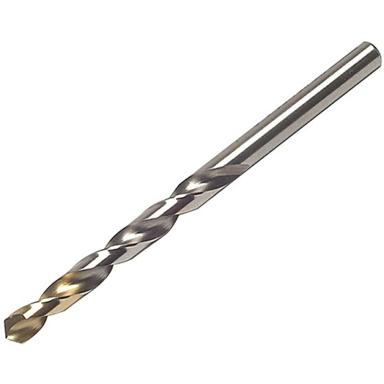 A002 HSS-TiN Coated Jobber Drill 21/64in OL:117mm WL:75mm by Dormer - A00221/64