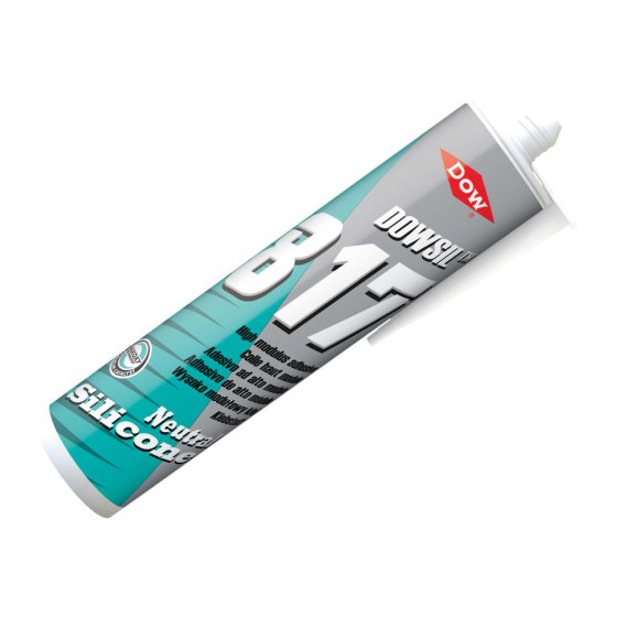 310ml Silicone Mirror Adhesive - Non-Corrosive, Odourless, Heat Resistant