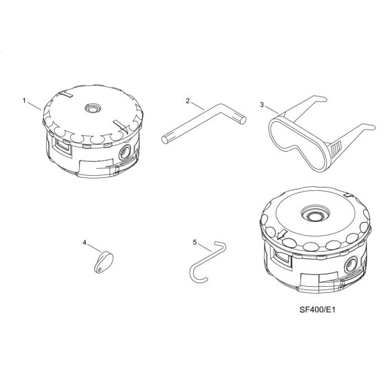 ECHO DPAS-TRIMMER Accessories