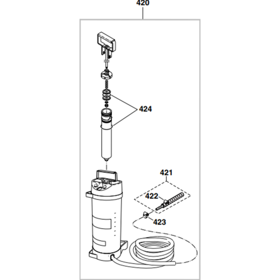 Water Tank Assembly for DPC6410