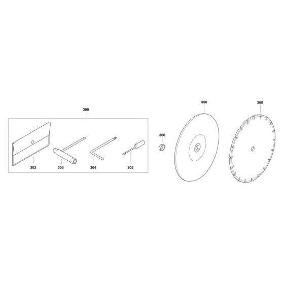 Makita DPC8112 Accessories