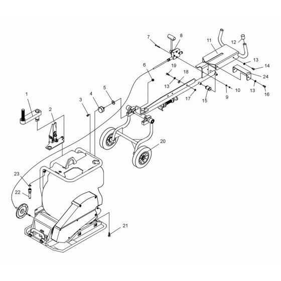 Vibratory Plate Assembly