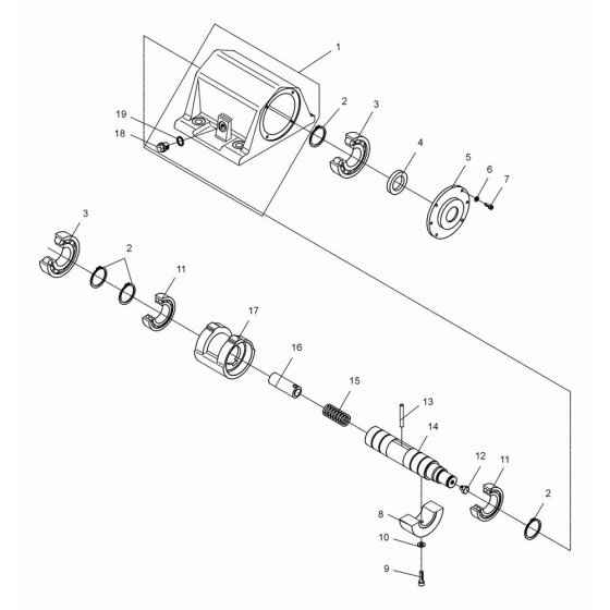 Exciter Assembly for DPS3050