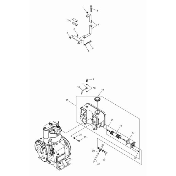 Fuel Tank Assembly for DPS3060