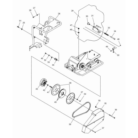 Engine Assembly for Wacker DPS3060