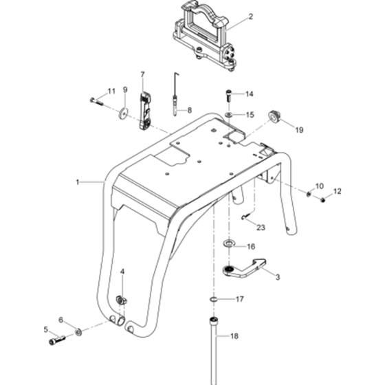 Protective Frame for Wacker DPU2560H-TS