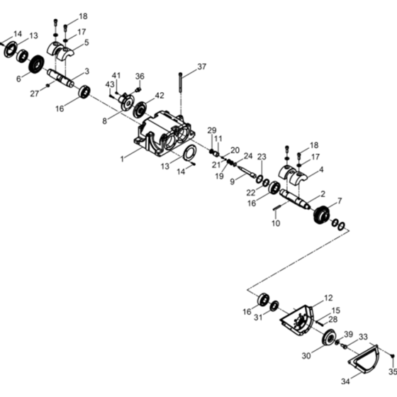Exciter Assembly for Wacker DPU3050H