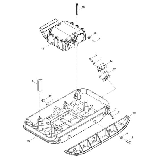 Baseplate Assembly for DPU40