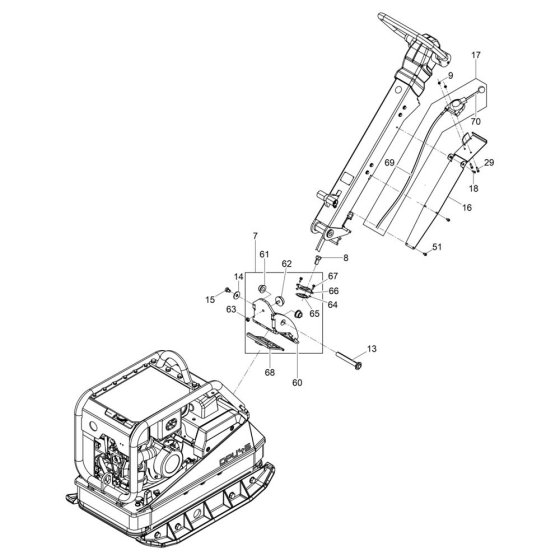 Control Assembly for Wacker DPU45