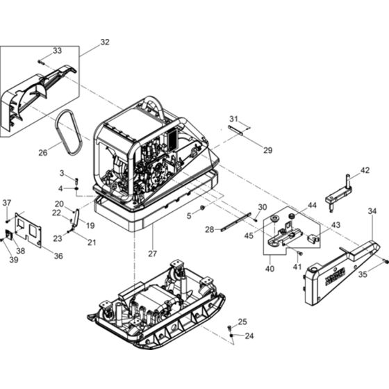 Vibration Plate Assembly
