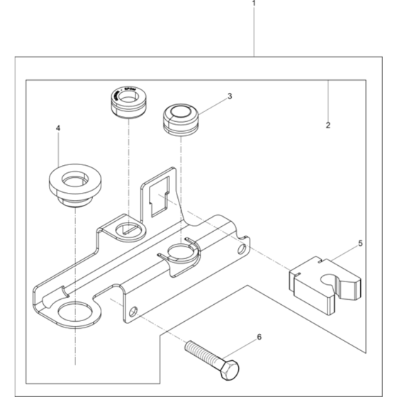 Mounting Kit for Wacker DPU5545H