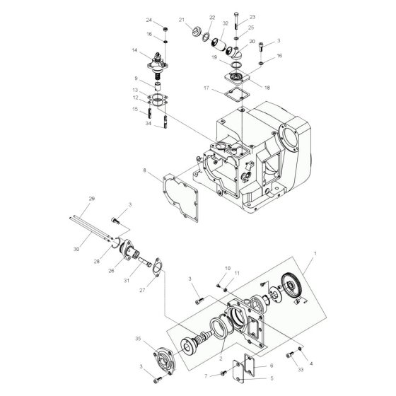 Camshaft Assembly for DPU7060