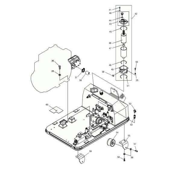 Air Filter for Wacker DPU9070