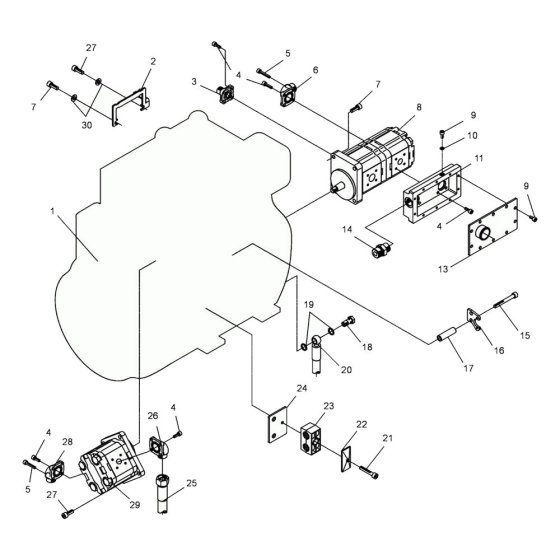 Engine Assembly for Wacker DPU9070