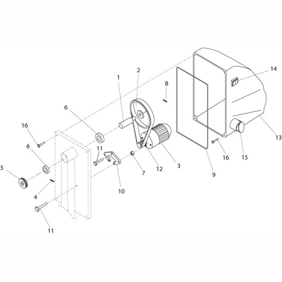 Drive Kit for Altrad Belle Mixers