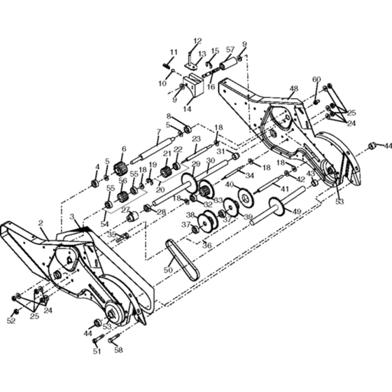 Transmission Assembly for DRT 70