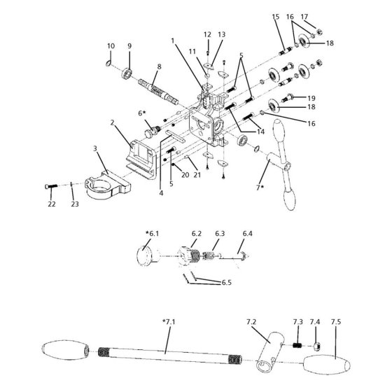 Carriage Assembly for DS 160