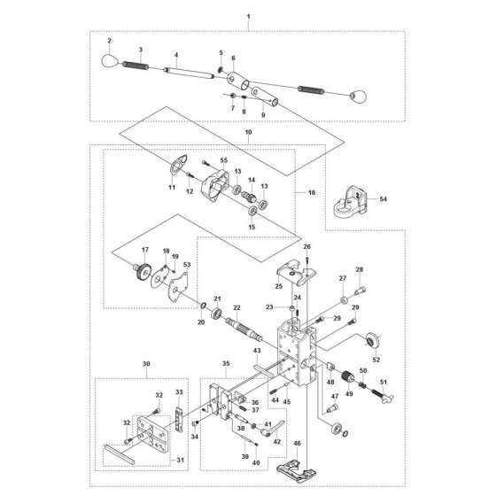 Carriage Assembly for DS 250