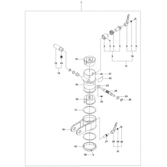 Gyro Unit Assembly for DS 70