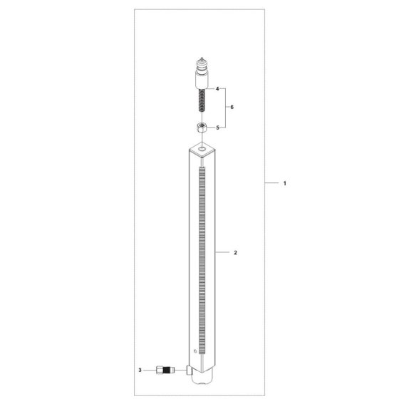 Column Assembly for Husqvarna DS 70