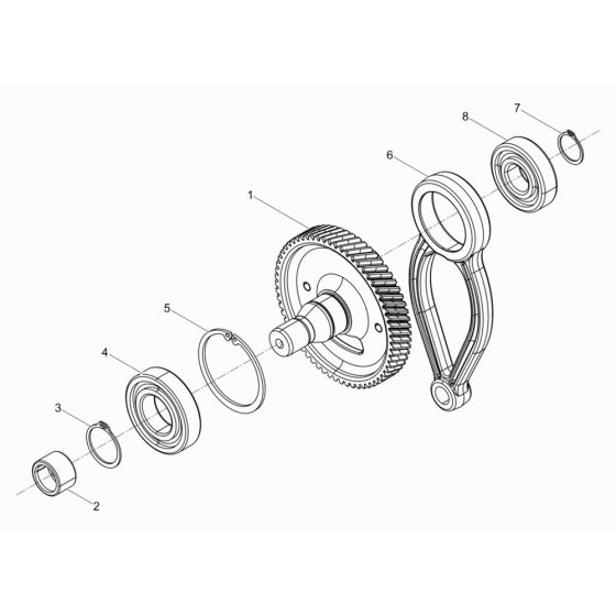 Crank Gear Assembly