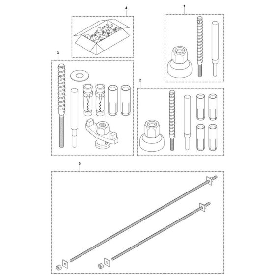 Husqvarna DS 900 Accessories