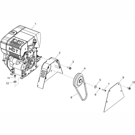 Diesel Engine Drive Kit