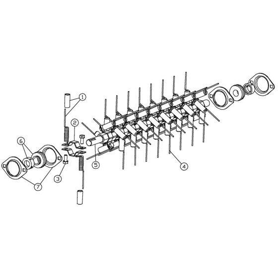 Spring Tine Assembly
