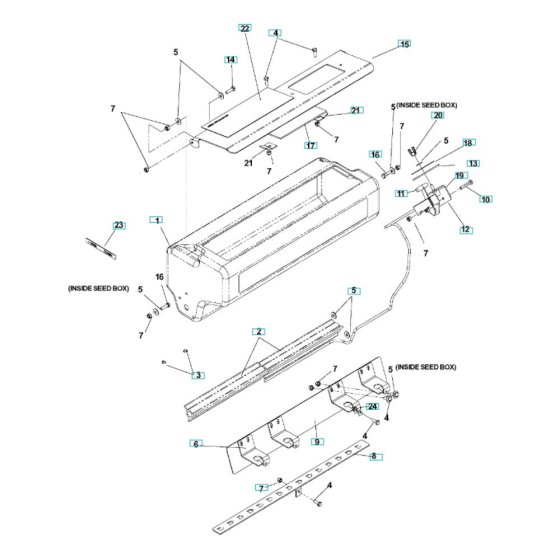 Seeder Assembly for Husqvarna