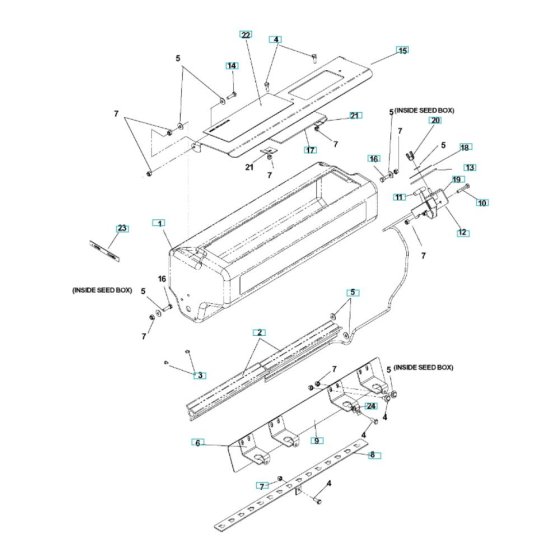 Seeder Assembly for Husqvarna