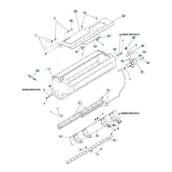 Seeder Assembly for Husqvarna