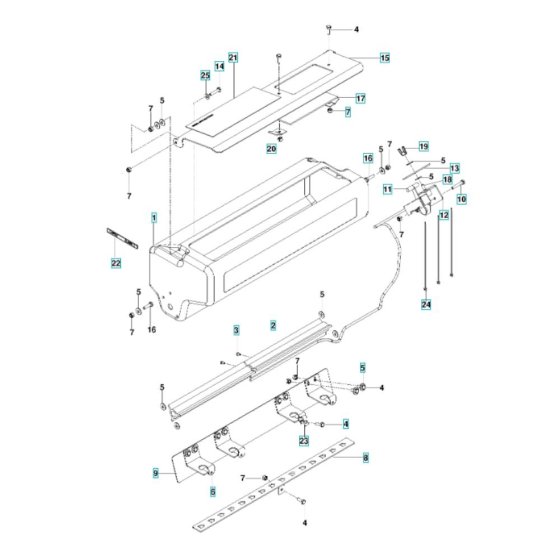 Seeder Assembly for Husqvarna