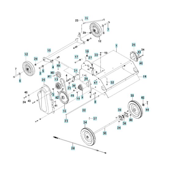 Frame Assembly for DTF226