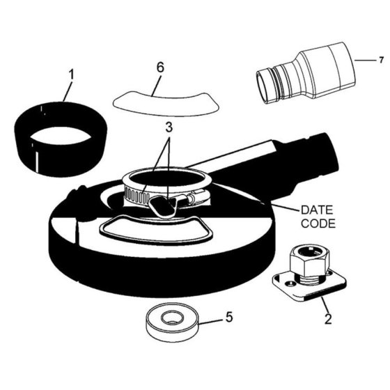 Main Assembly for DeWalt DWE46170