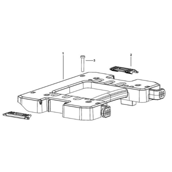 DeWalt DWV9500 Rack Assembly