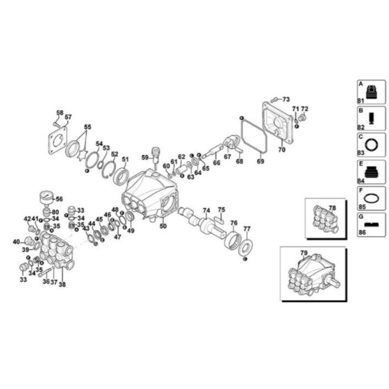 Body Assembly for DeWalt DXPW004E