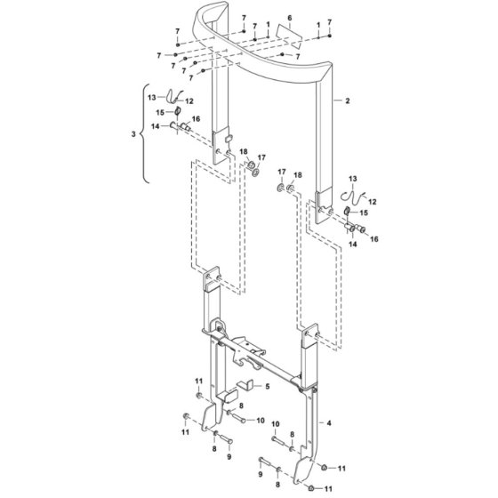 TOPS Assembly for BobCat E10