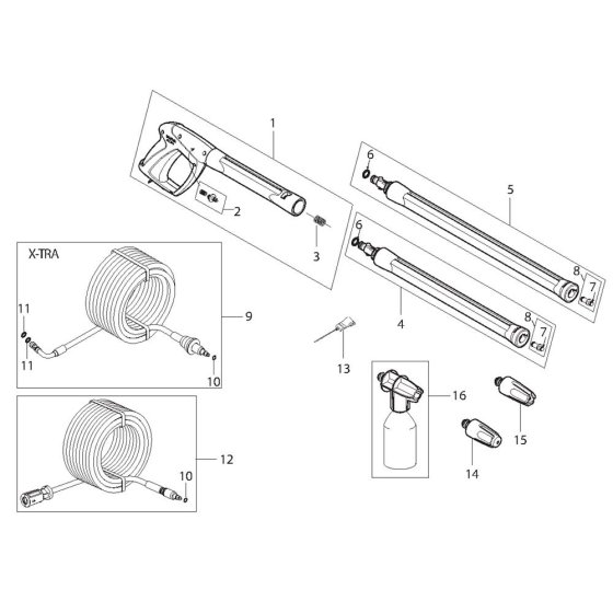 Nilfisk E 140.3-9 PAD Accessories