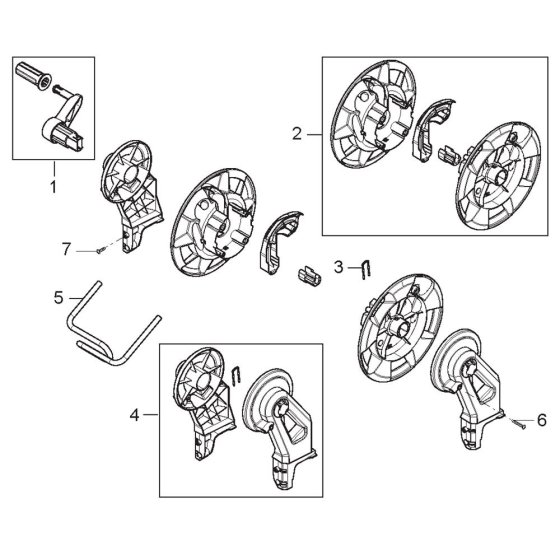 Hose Reel Assembly for Nilfisk
