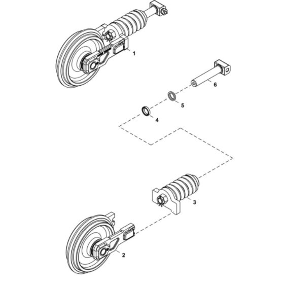 Track Tensioner for BobCat E17Z
