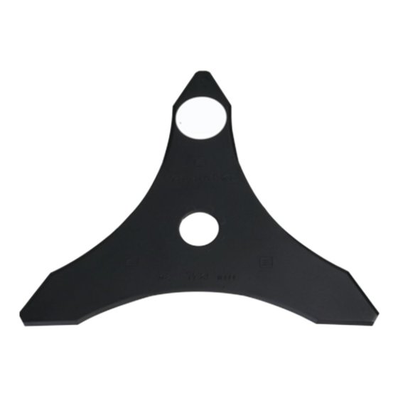 230mm 3 Point Cutter Blade for Echo SRM-222, SRM-237 Brushcutters - OEM No. EA-P021-014310