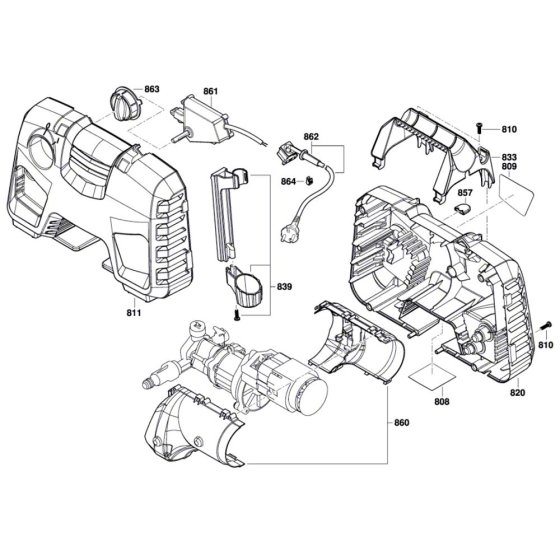 Bosch EasyAquatak 120 Assembly